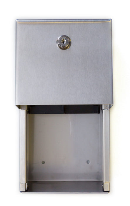 BARY Surface Mounted Twin Toilet Roll Dispenser 3043