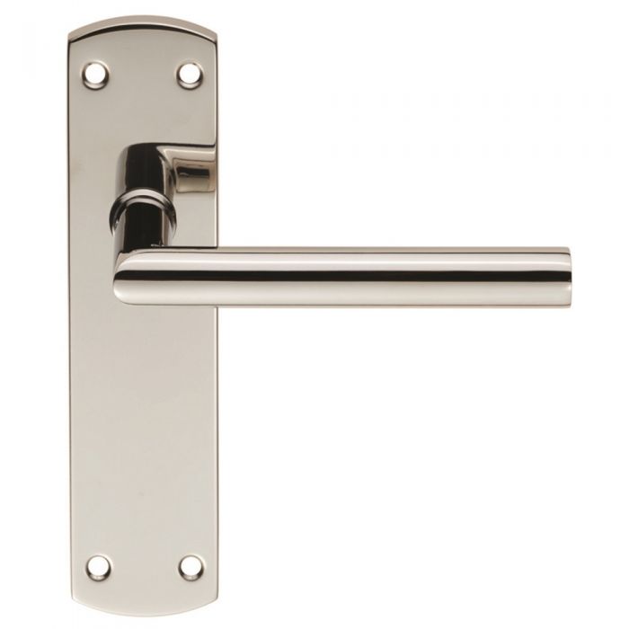 Eurospec CSLP1162B MITRED Lever on Latch Backplate