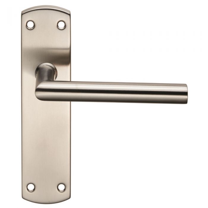 Eurospec CSLP1162B MITRED Lever on Latch Backplate