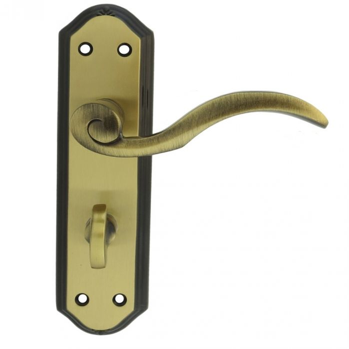 Carlisle Brass  DL341 WENTWORTH Lever on Latch Backplate