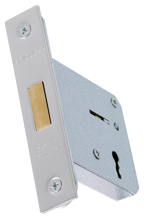 GRIDLOCK Mortice Dead Lock 3 Lever G11