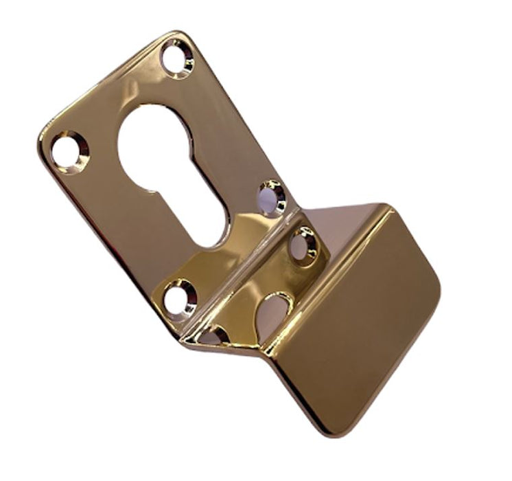 Bary Euro Profile Cylinder Pull Polished Brass