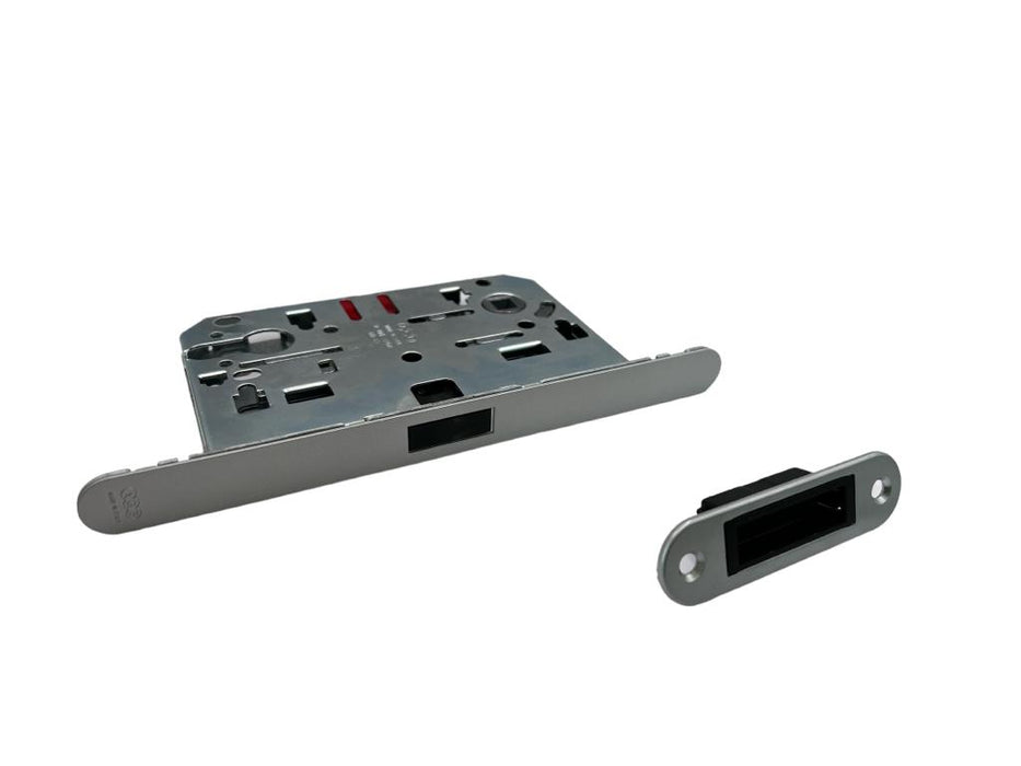 AGB Revolution XT Euro Cylinder Mortice Lock with Magnetic Deadbolt Matt Chrome