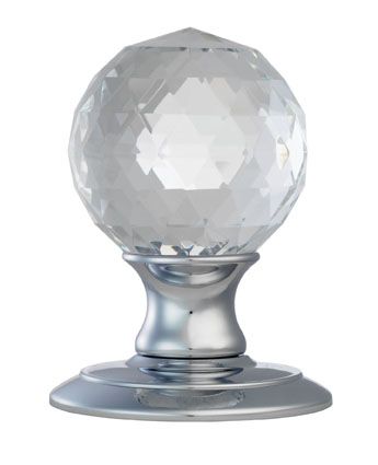 Carlisle Brass Facetted Crystal Knob