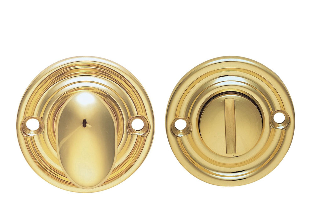 Carlisle Brass Oval Thumbturn & Release