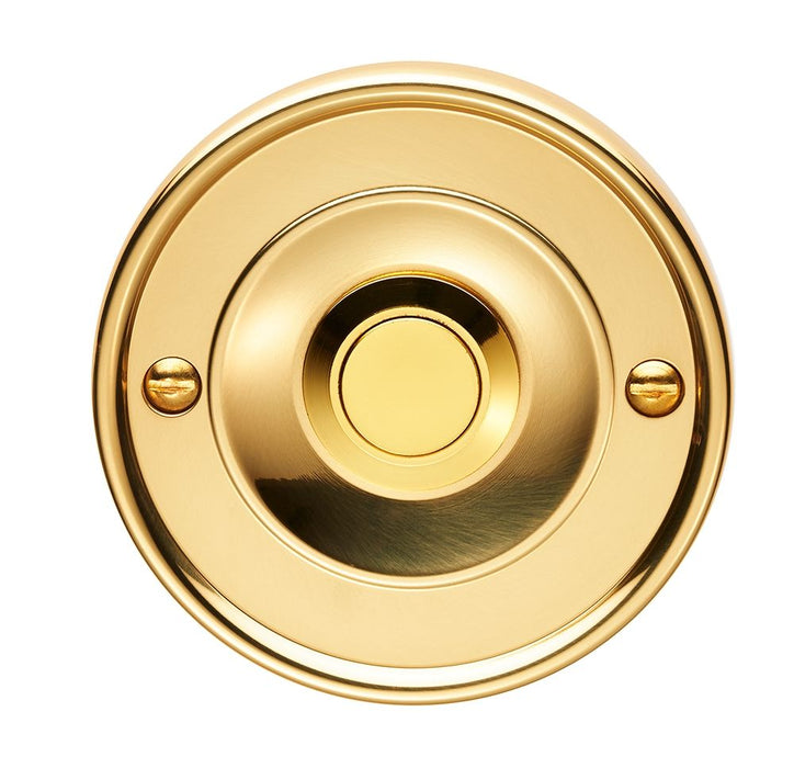 Carlisle Brass Round Bell Push