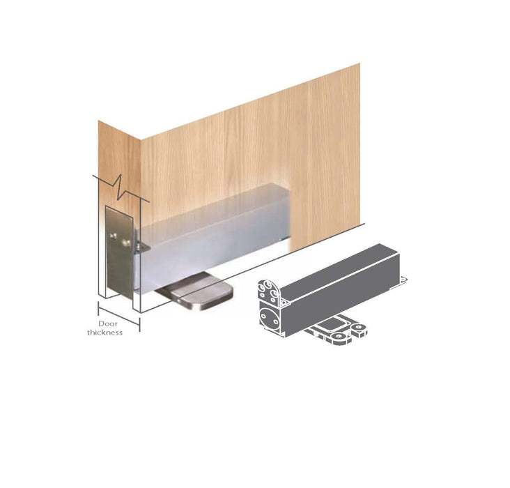 BARY® Heel Concealed Double Action Closer 100kg