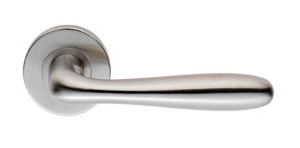 Carlisle Brass STEELWORX STAINLESS STEEL DESIGNER LEVER ON SPRUNG ROSE