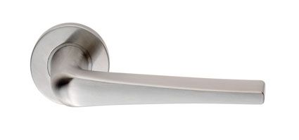 Carlisle Brass STEELWORX STAINLESS STEEL DESIGNER LEVER ON SPRUNG ROSE