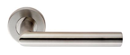 Carlisle Brass STEELWORX 19MM DIA. MITRED LEVER ON SPRUNG ROSE