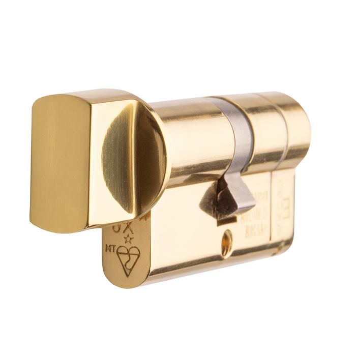 Carlisle Brass MPX6 80mm Euro Cylinder & Turn - KA CYF74380