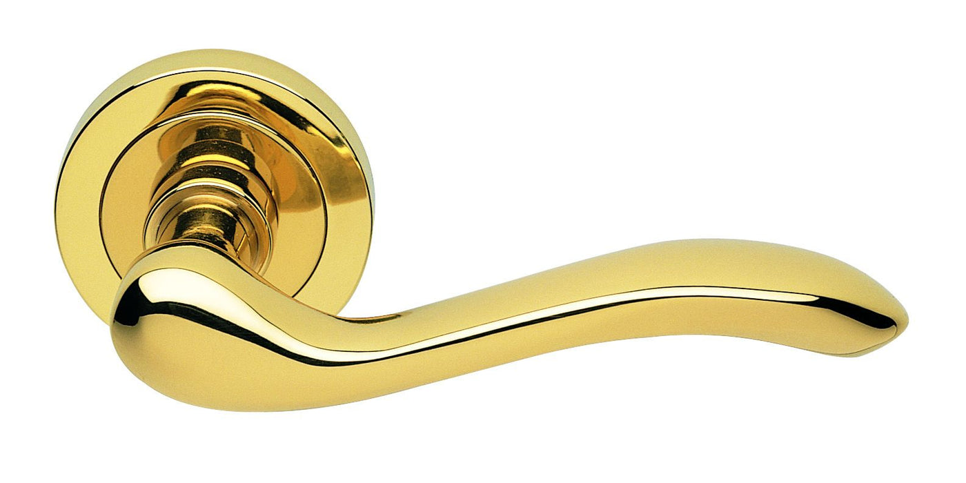 Carlisle Brass Apollo Lever on Round Rose