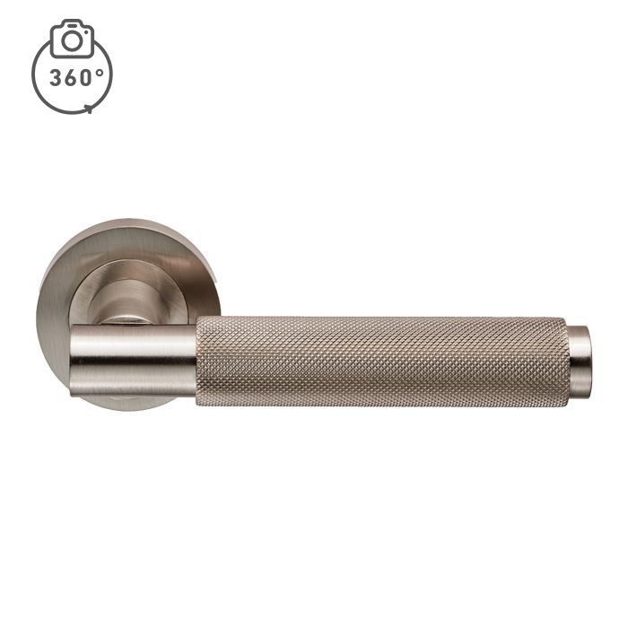 Carlisle Brass Terazzo Lever on Round Rose