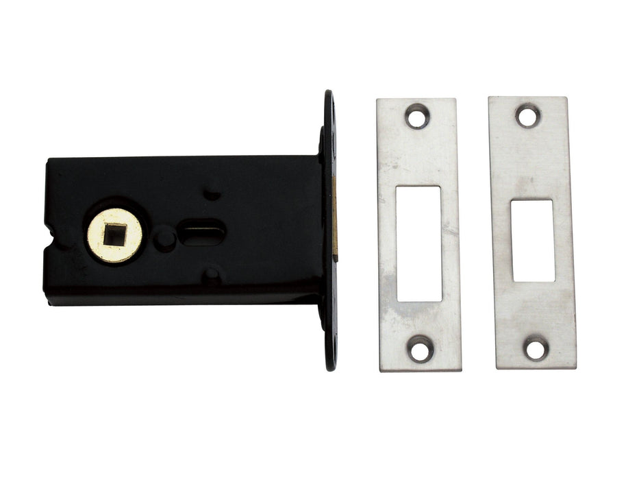 BARY Bathroom Deadbolt Stainless Steel