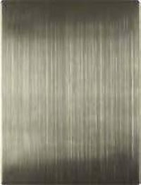 Bary - Flat Plate - Blank- Adhesive - Satin Stainless Steel