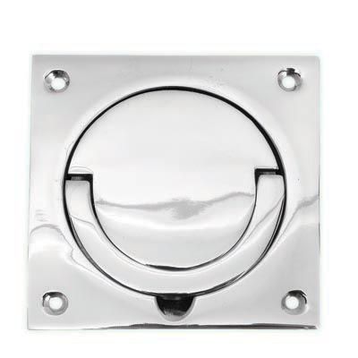 Bary Squash Court Handle SCH 89x89mm Polished Stainless Steel