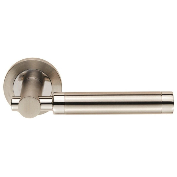Carlisle Brass Steelworx Astoria Solid Lever on Round Rose