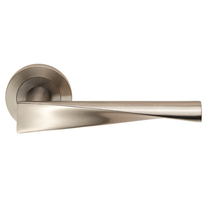 Carlisle Brass Steelworx Brema Solid Lever on Round Rose