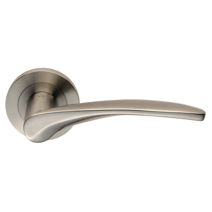 Carlisle Brass Steelworx Tirolo Solid Lever on Round Rose
