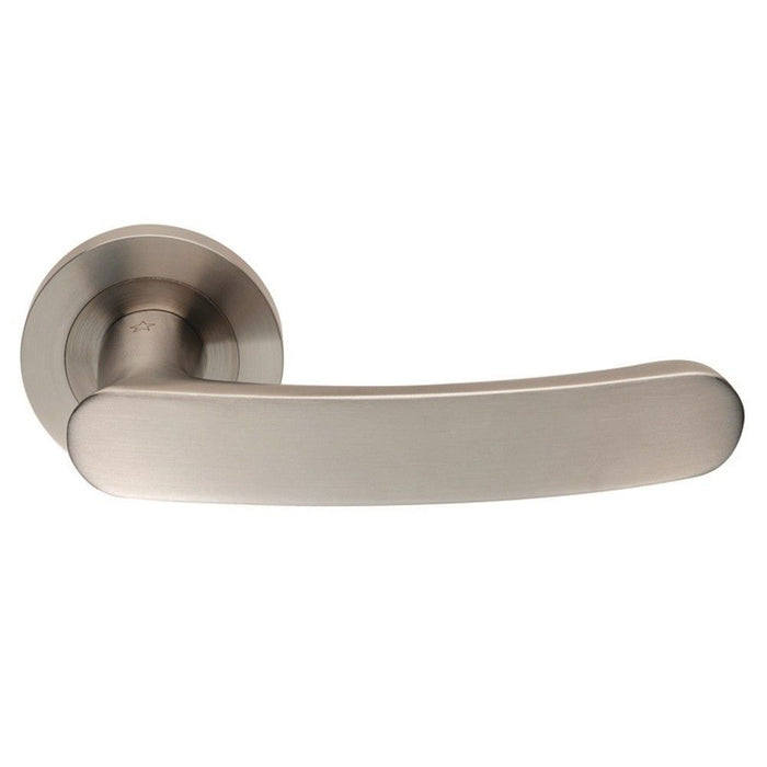 Carlisle Brass Steelworx Berlino Solid Lever on Round Rose