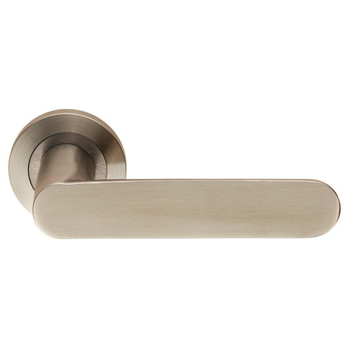 Carlisle Brass Steelworx Parigi Lever on Round Rose