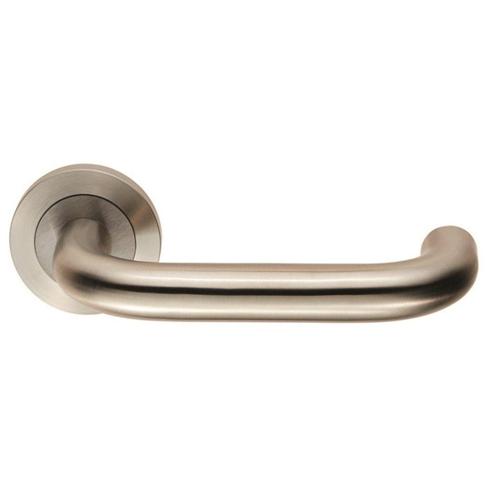Carlisle Brass Steelworx NERA Lever on Round Rose