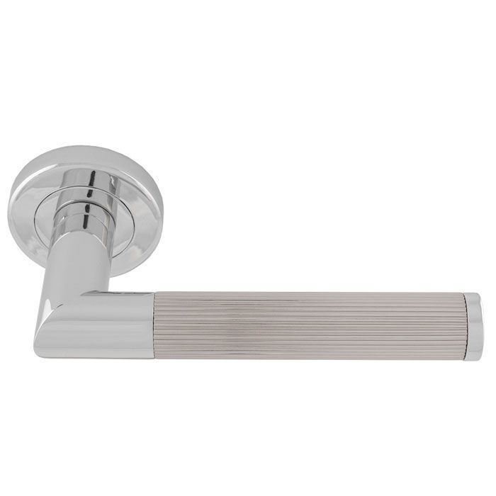 Carlisle Brass Serozzetta Trend Lines Lever on Round Rose