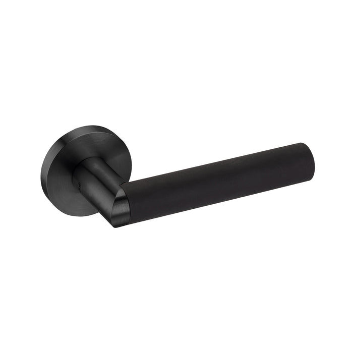 JNF Link Collection Link Black Door Lever Handle IN.00.410