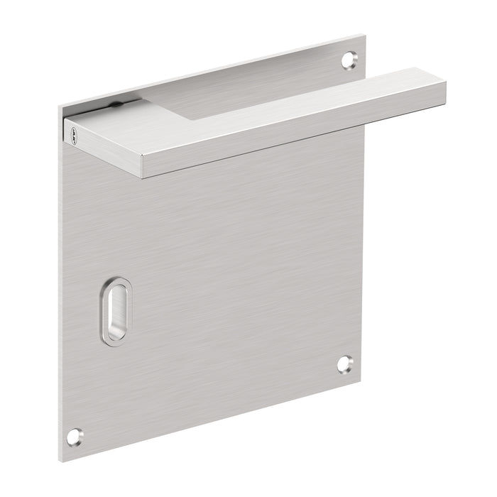 JNF Slim Square Door Lever Handle with Plate IN.00.432.PQ