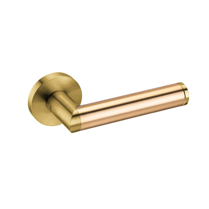 JNF Link Collection Link Brass Door Lever Handle IN.00.45