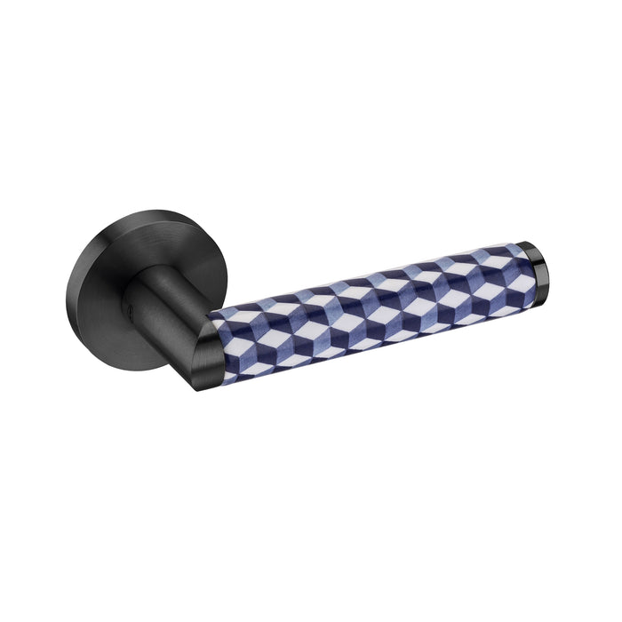 JNF Link Collection Link Porcelana Porto Door Lever Handle IN.00.445