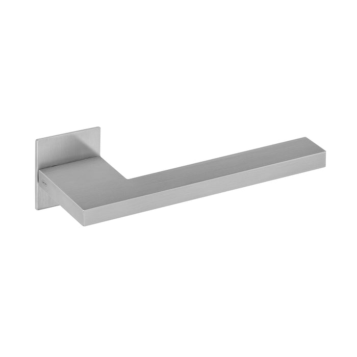 JNF Slim Square Door Lever with Plate IN.00.432
