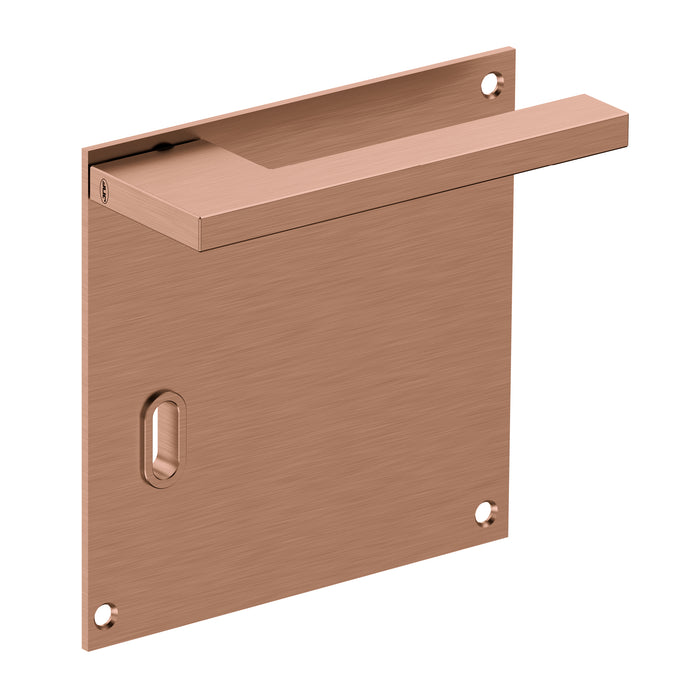 JNF Slim Square Door Lever Handle with Plate IN.00.432.PQ