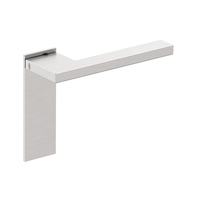 JNF Slim Square Door Lever Handle with Plate IN.00.435.PR