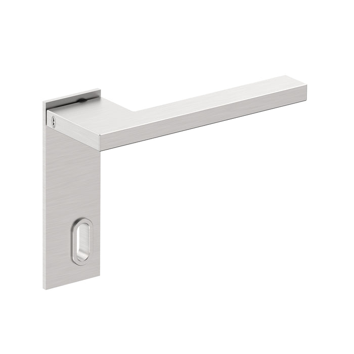 JNF Slim Square Door Lever Handle with Plate IN.00.435.PR