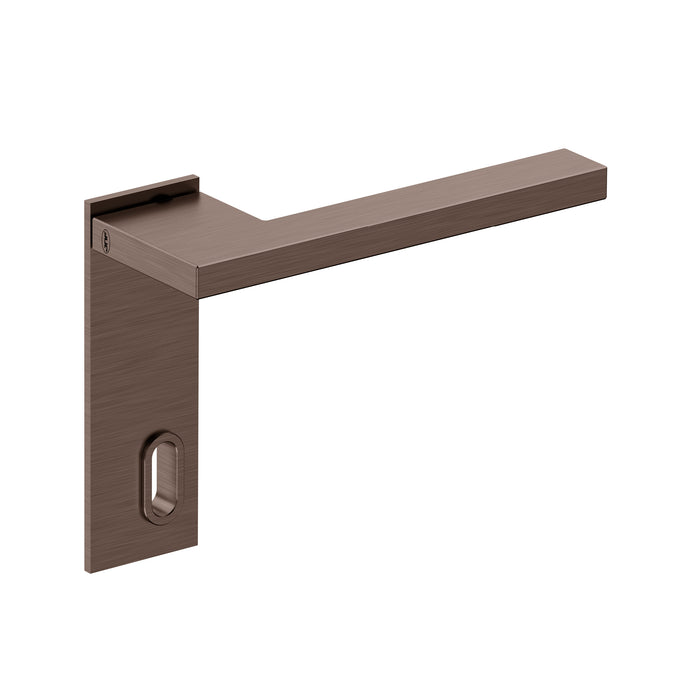 JNF Slim Square Door Lever Handle with Plate IN.00.435.PR