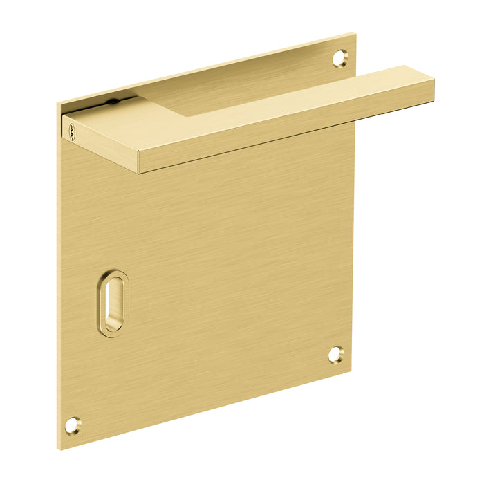 JNF Slim Square Door Lever Handle with Plate IN.00.432.PQ