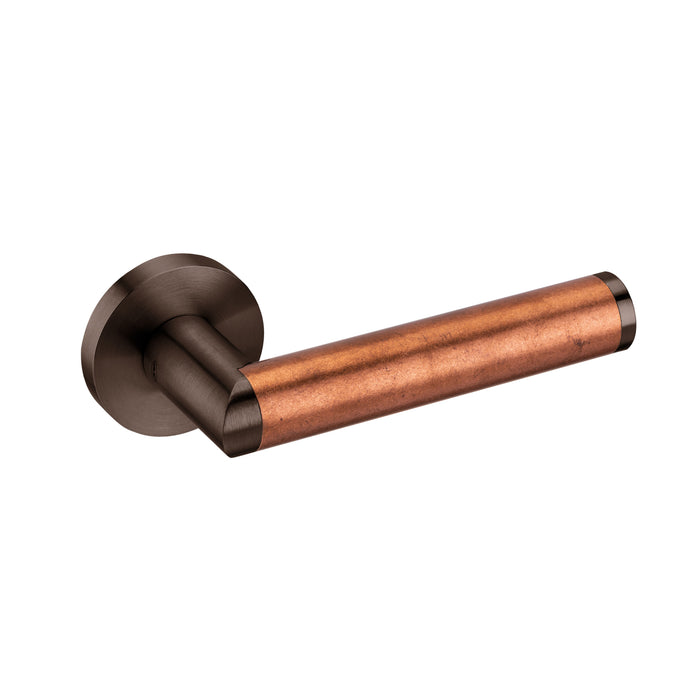 JNF Link Collection Link Copper Door Lever Handle IN.00.409