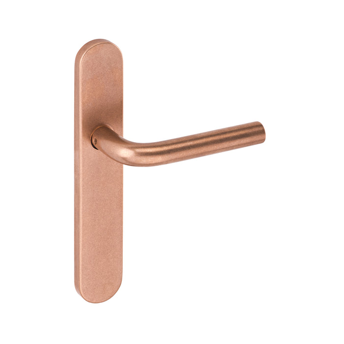 JNF Times Bronze Material Door Lever Handle with Plate BZ.03.009