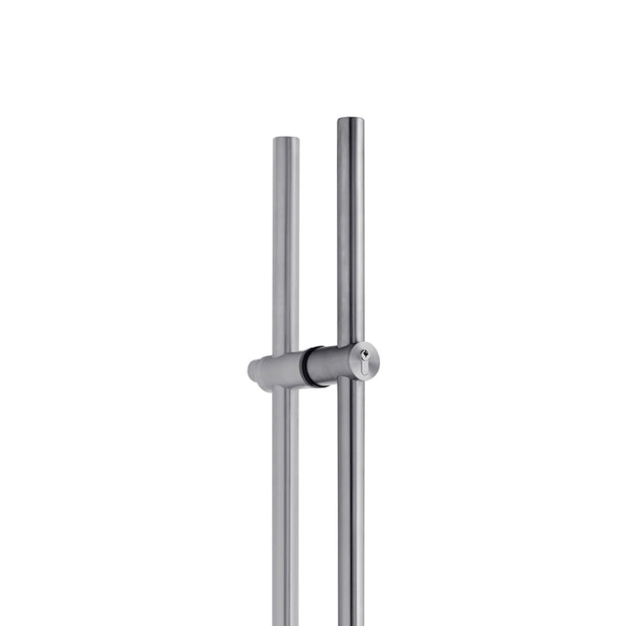 JNF Double Door Handle with 2 Point Lock for Glass Doors IN.07.103.D