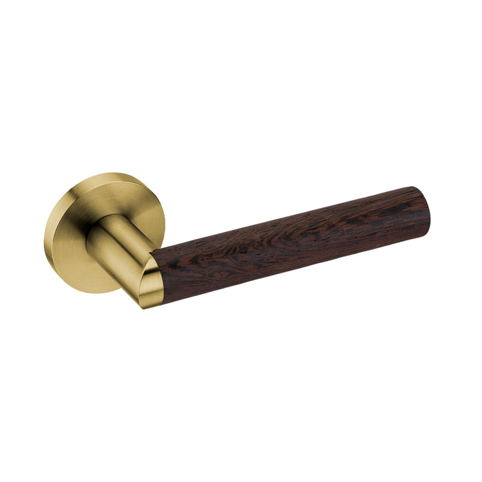 JNF Link Collection Link Wenge Door Lever Handle IN.00.411