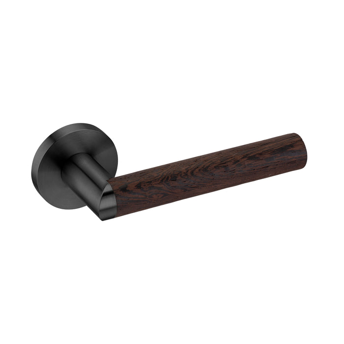 JNF Link Collection Link Wenge Door Lever Handle IN.00.411