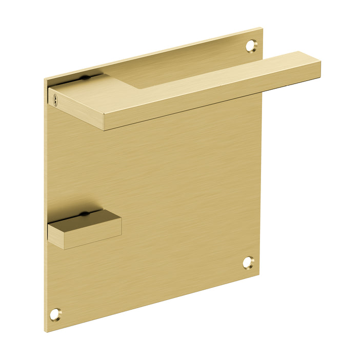 JNF Slim Square Door Lever Handle with Plate IN.00.432.PQ