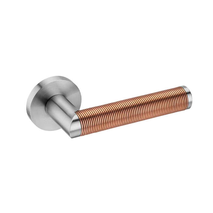 JNF Link Collection Link Copper Door Lever Handle IN.00.409