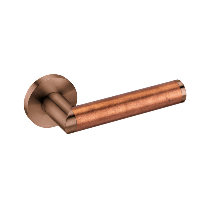 JNF Link Collection Link Copper Door Lever Handle IN.00.409