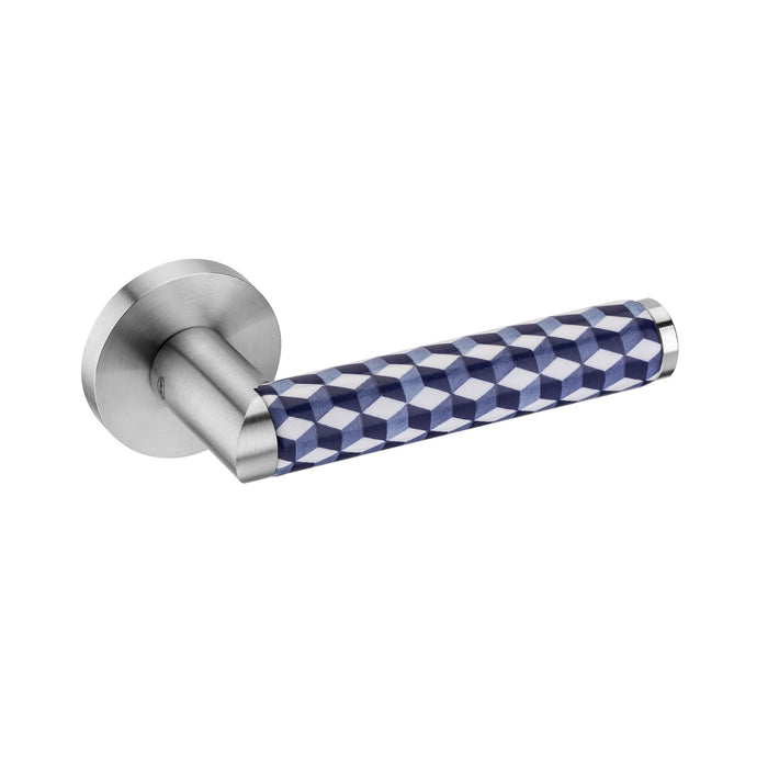 JNF Link Collection Link Porcelana Porto Door Lever Handle IN.00.445