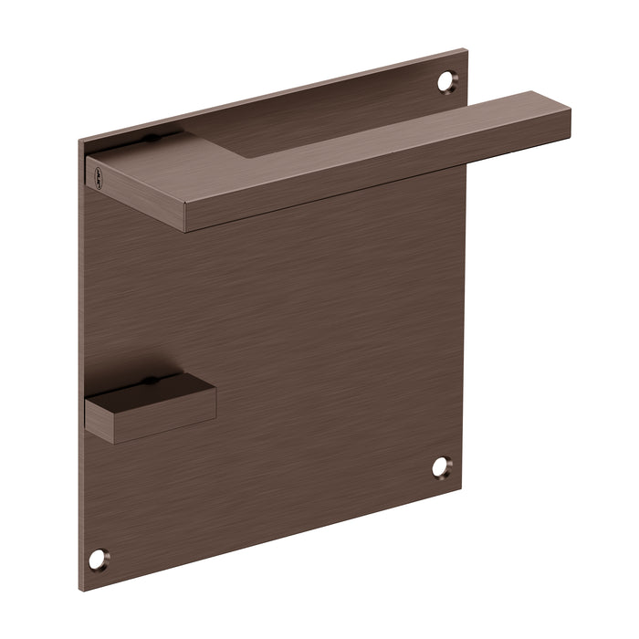 JNF Slim Square Door Lever Handle with Plate IN.00.432.PQ