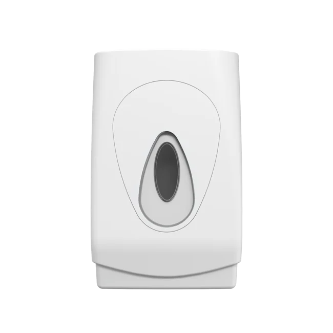 Pro White Plastic Toilet Tissue Dispenser 140401