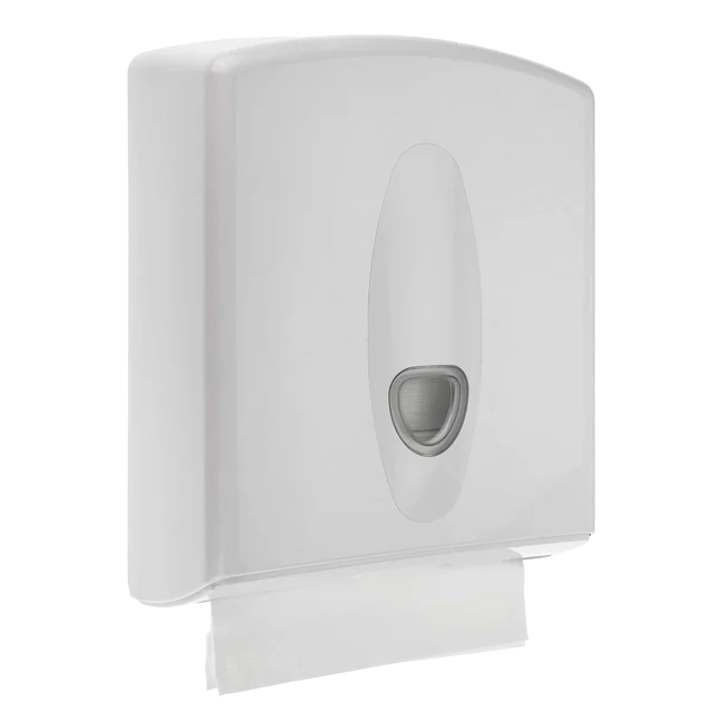 White Plastic Paper Towel Dispenser 141001