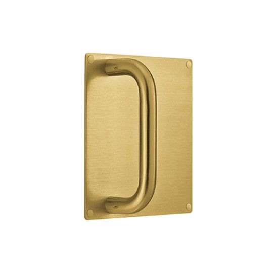 JNF Flush Handle on Plate Ø19mm IN.16.220.19